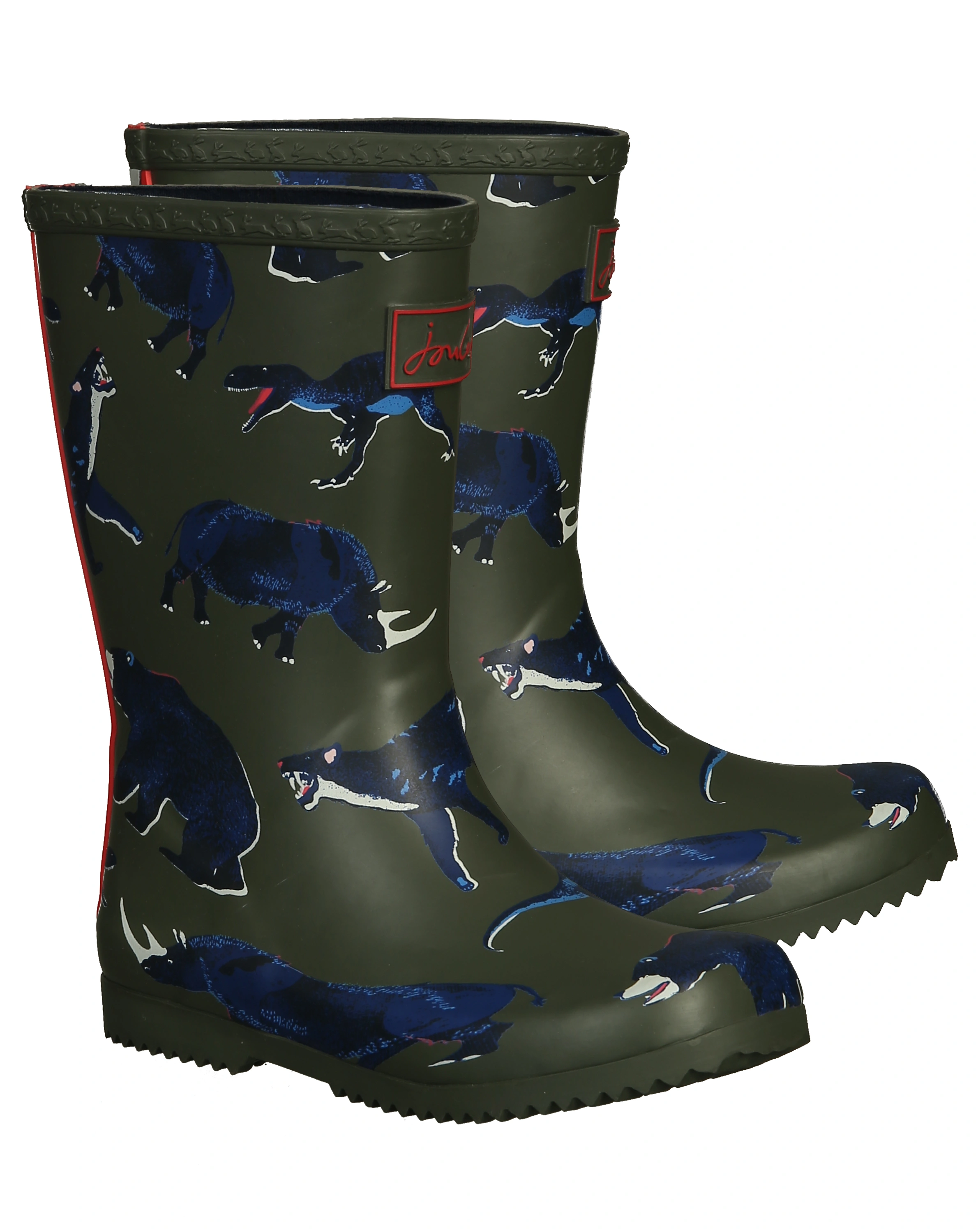 Gummistiefel JNR ROLL UP - ANIMAL in grün