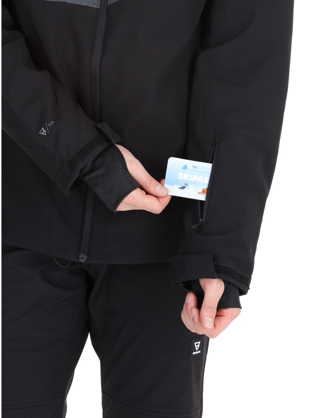 Twinstroke softshell ski-jas heren