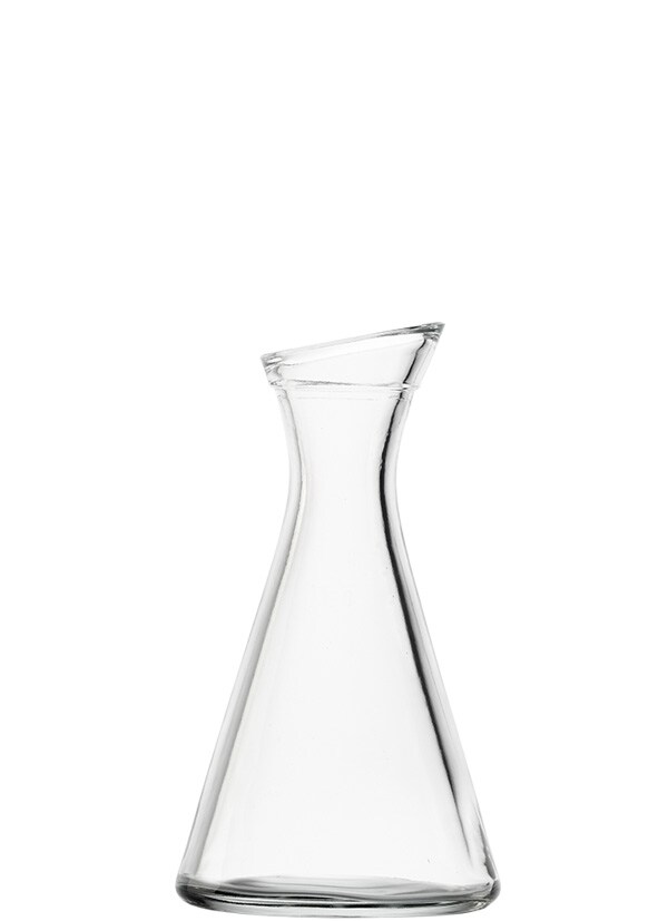 Wasserkaraffe, Glaskaraffe, Weinkaraffe - Pisa, 0,1 L