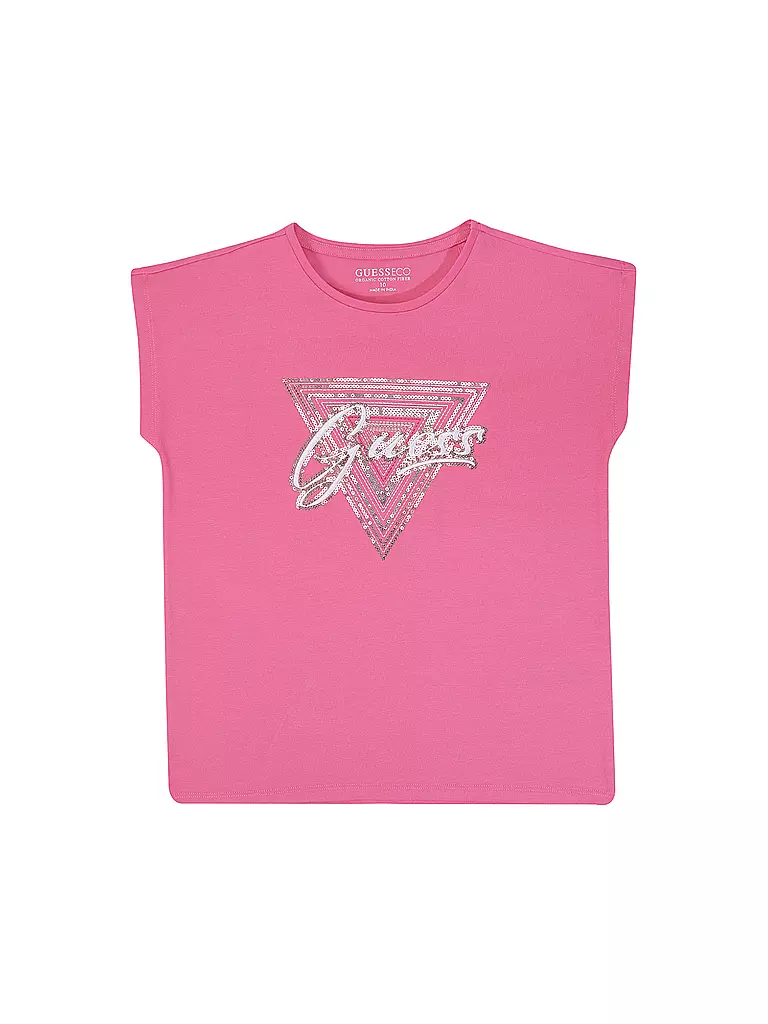 GUESS Mädchen T-Shirt pink