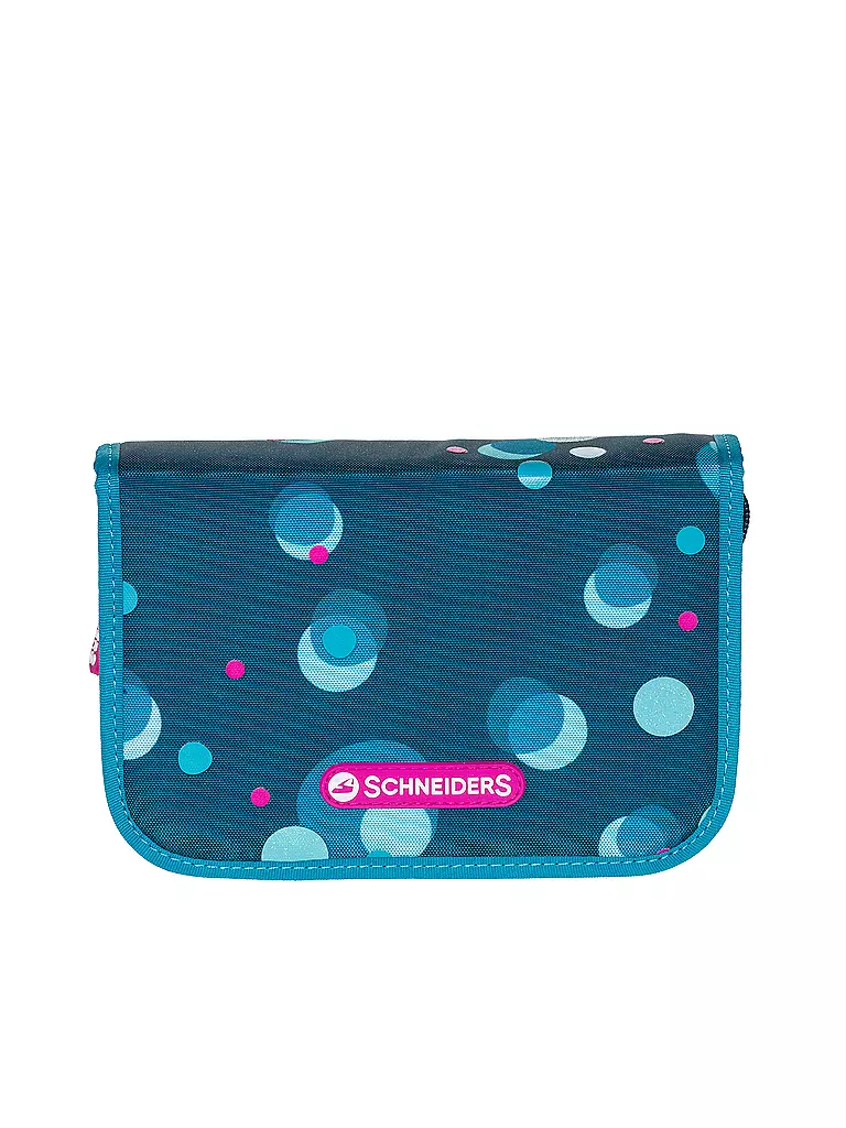 SCHNEIDERS Schultaschen Set Ergolite 9tlg Polkadot petrol