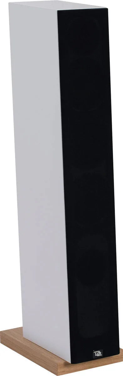 Davis Acoustics Courbet N°5 Blanc Satiné (la paire) Enceintes colonne