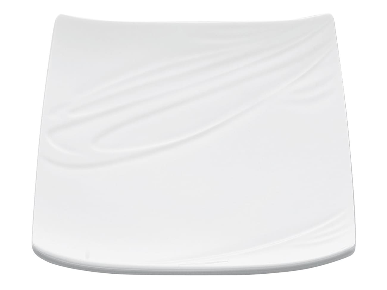 Assiette plate carrée FOOD'JI - 21 x 21 cm
