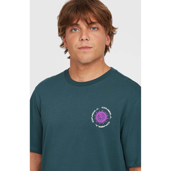 O'Neill Chest Print T-Shirt Alma Steel Herren SU25