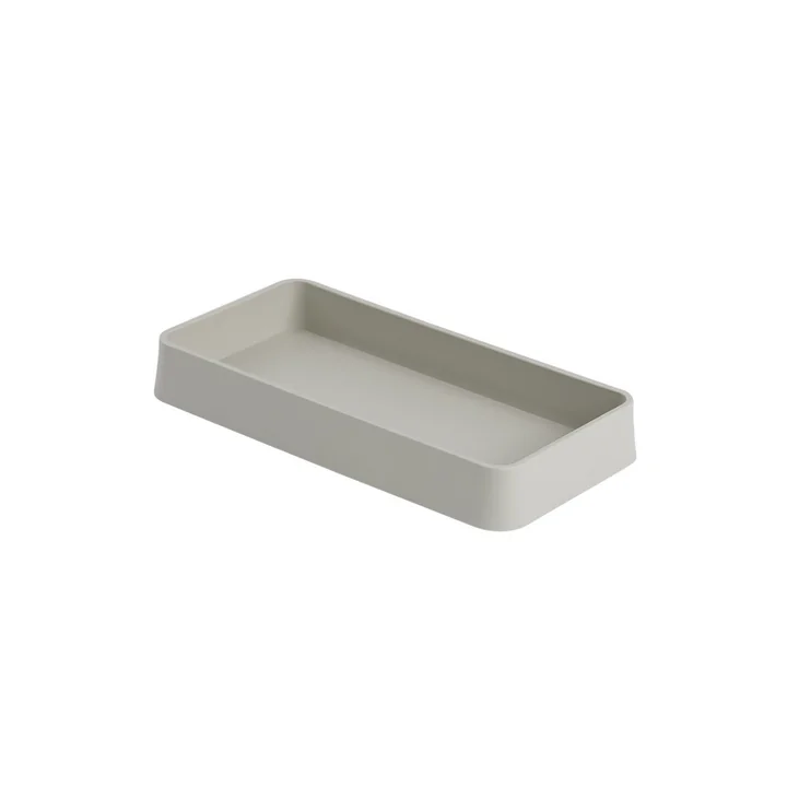 Muuto - Arrange Desktop Tablett, 12 x 25 cm, grau