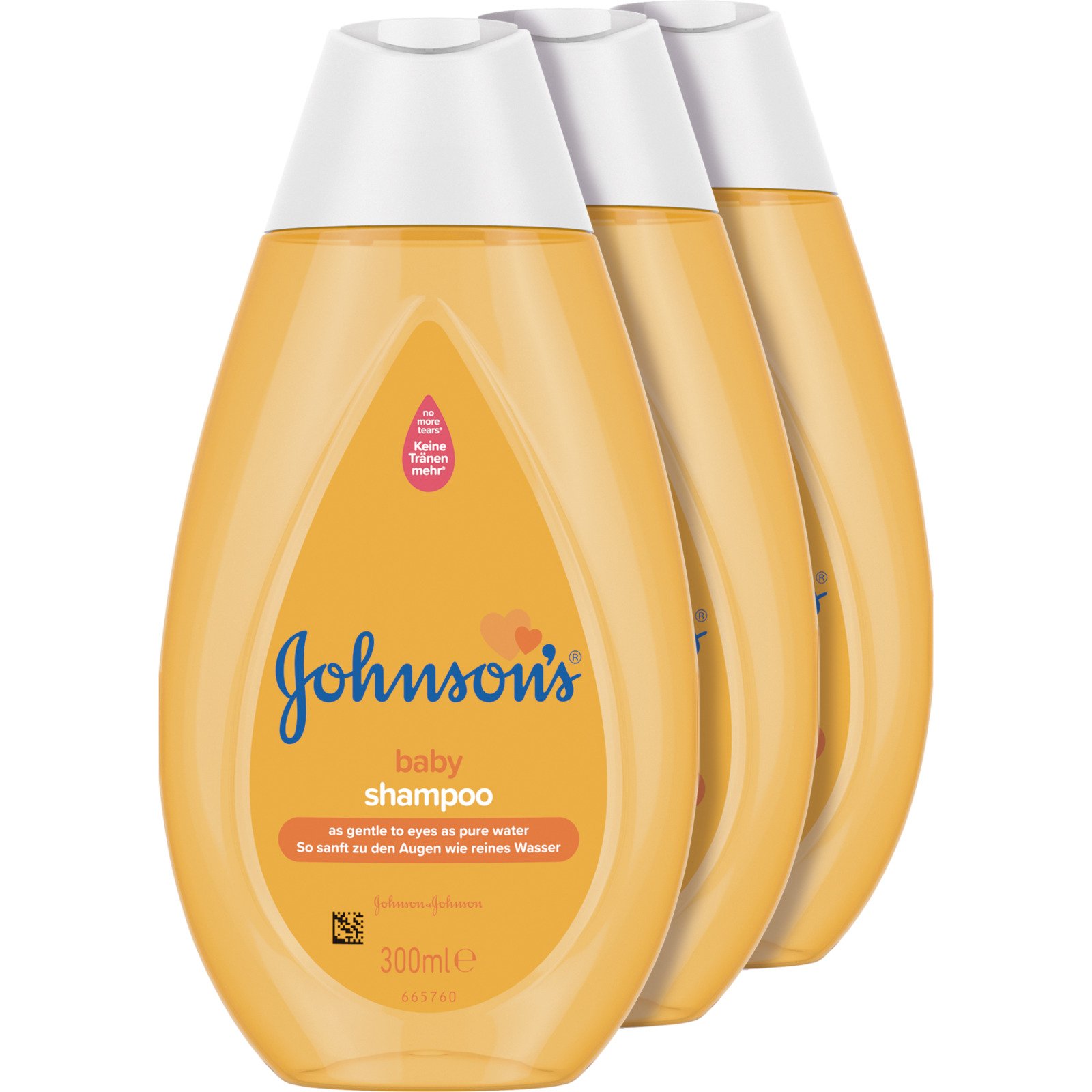 Johnson's Baby Shampoo 3 x 300 ml