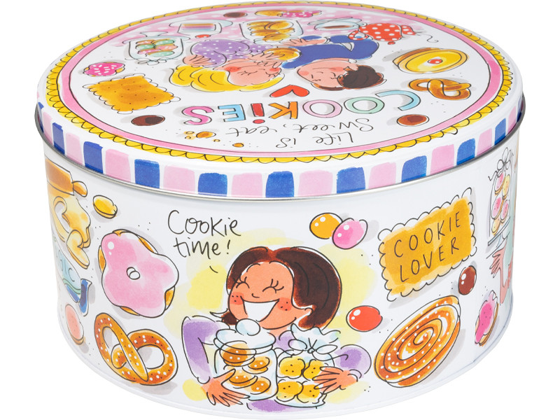 Rond blik 20cm Cookie