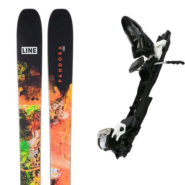 Pack ski de randonnée LINE PANDORA 106 + Fix