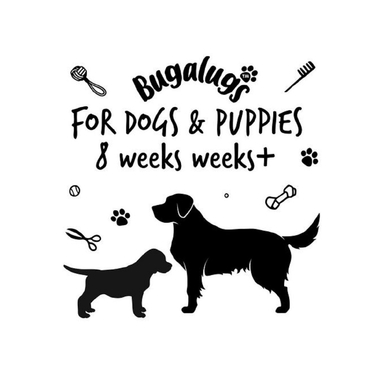 Bugalugs Oatmeal – Beruhigendes Hundeshampoo mit Haferextrakt für sensible Haut