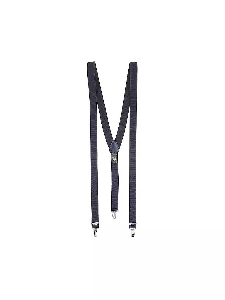 PROFUOMO Hosenträger blau
