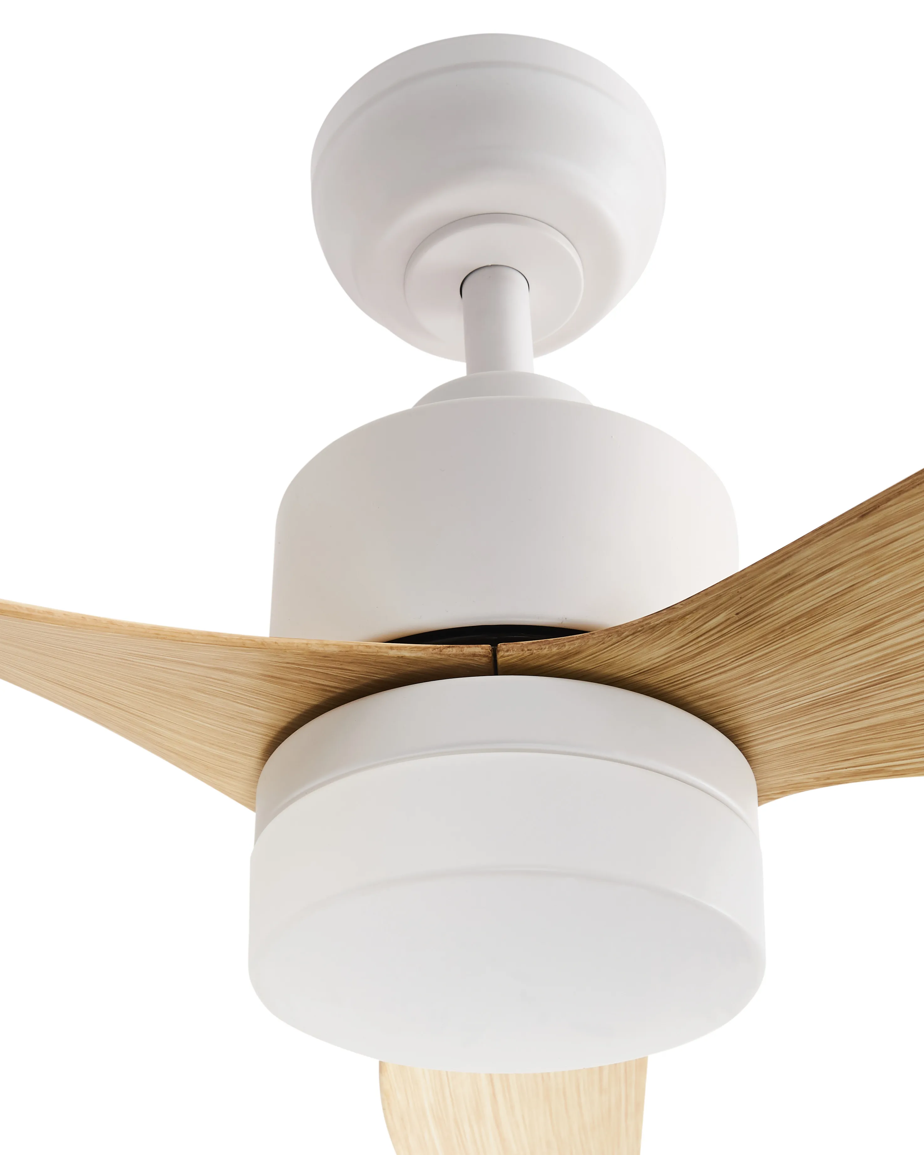 Plafondventilator met verlichting ANDERSON met afstandsbediening LED Lichtbruin