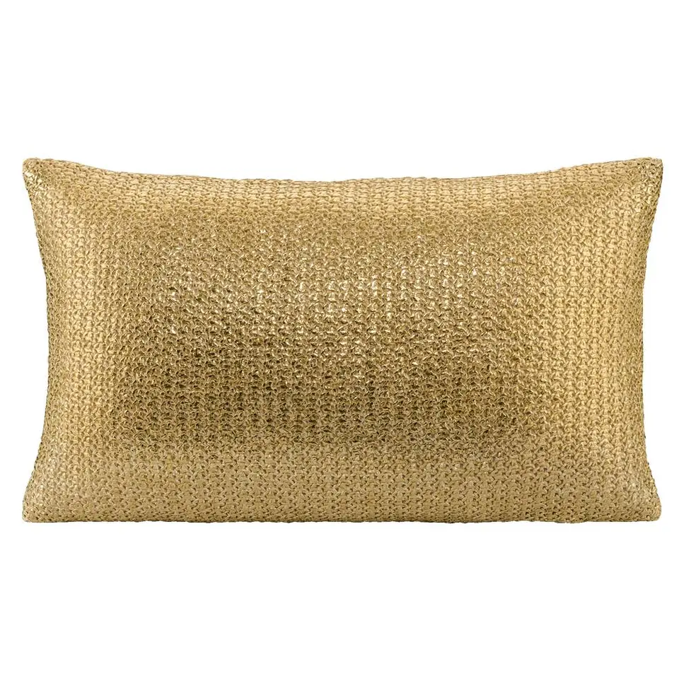 Sierkussen Yasmin - goud - 30x50 cm