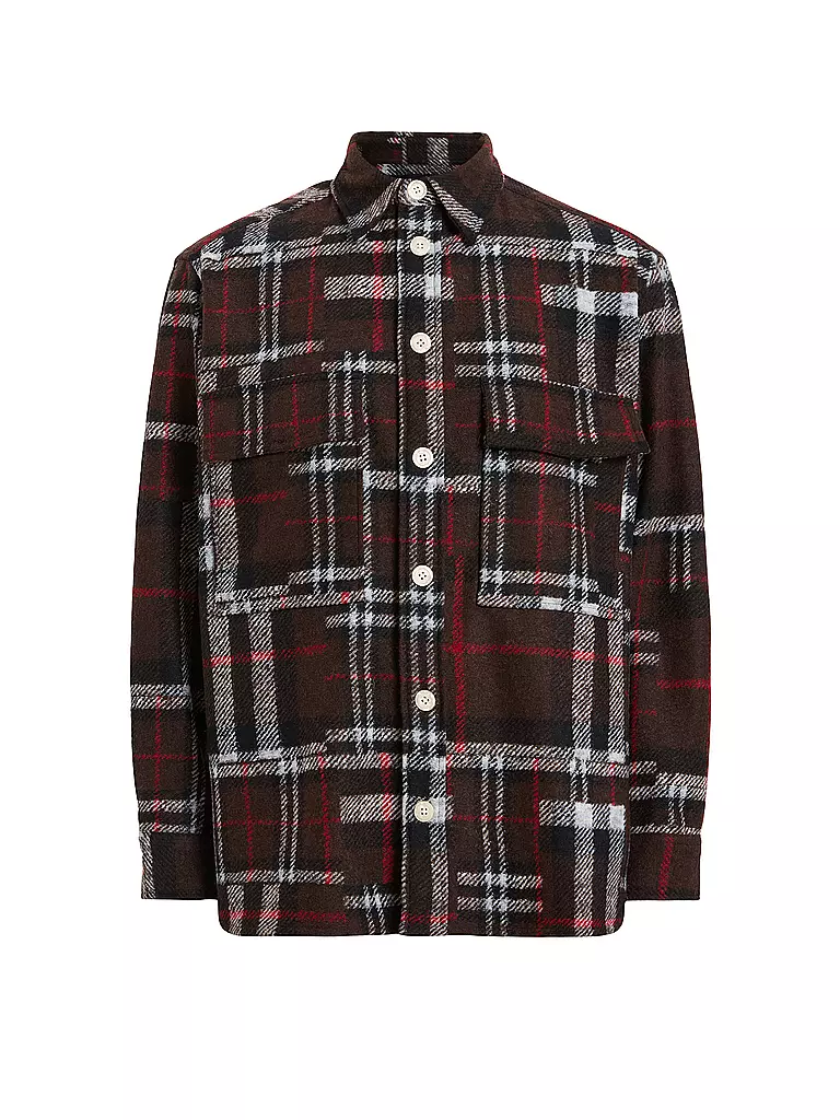 ALLSAINTS Overshirt REDWOOD  braun