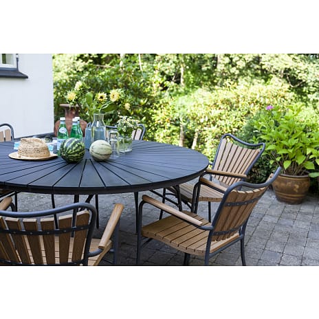Kerteminde nonwood havestol, antracit stel