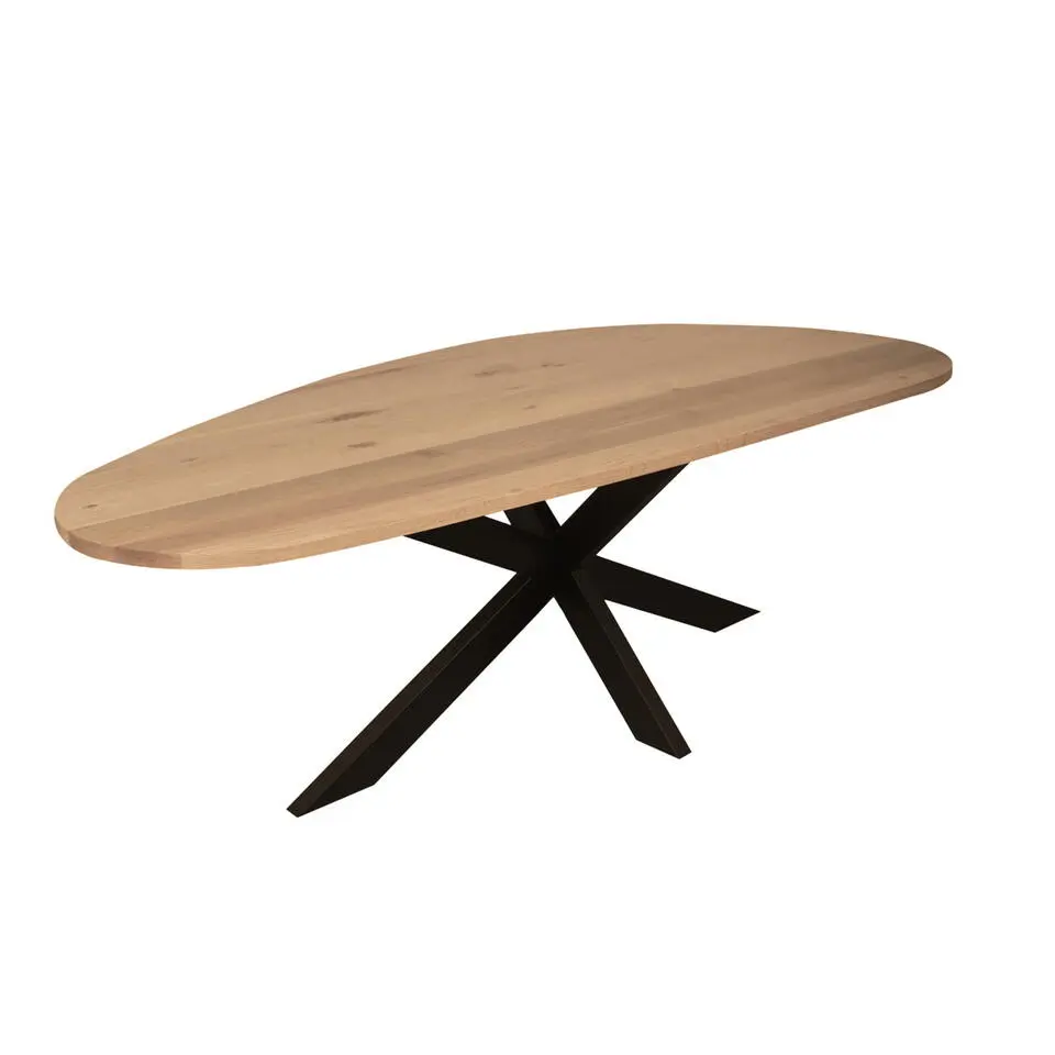 Eettafel Naturel Eikenhout - 280x130x76cm - Cloud