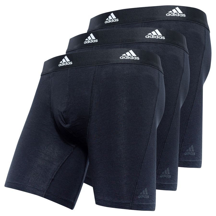 adidas Shorts Boxer Brief Pack de 3 - Noir