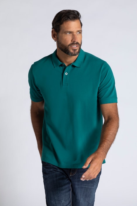 Poloshirt, Basic, Halbarm, Piqué, bis 10XL