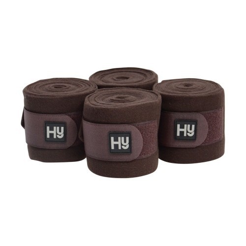 Bandagens polares Elite para cavalos, cor chocolate.
