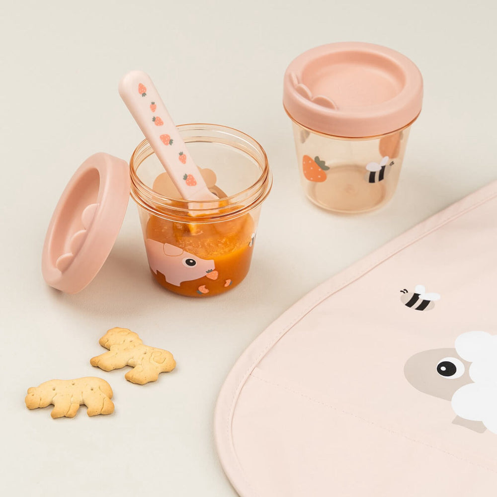 Køb DonebyDeer Pudder Babymad bøtte 2 stk. Tiny farm
