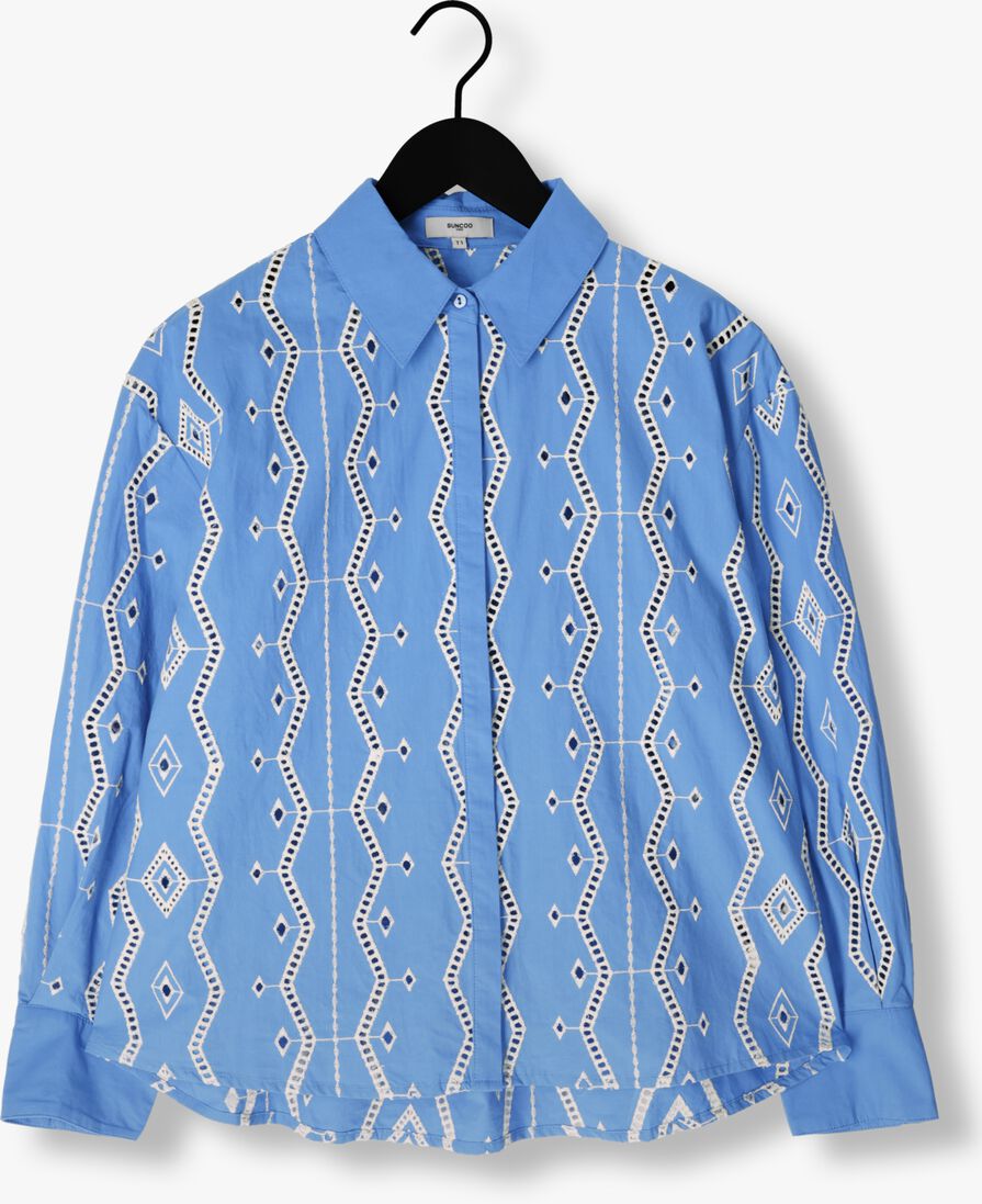 SUNCOO lichtblauwe suncoo blouse lydia