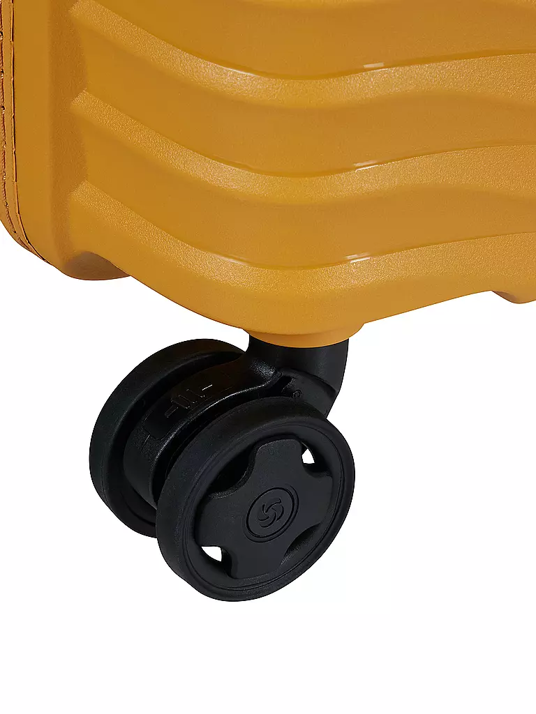 SAMSONITE Trolley  UPSCAPE SPINNER 55cm erweiterbar yellow gelb