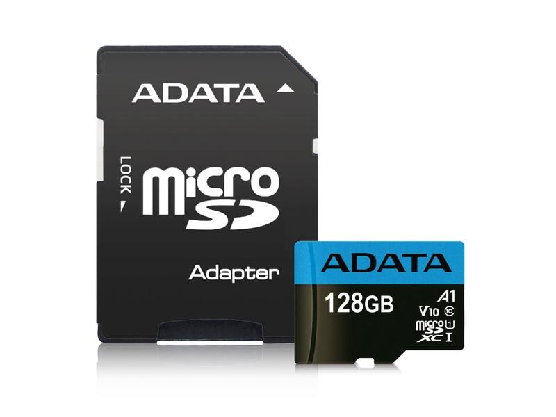 ADATA microSDXC-Karte 128 GB Speicherkarte von ADATA mit 128 GB Speicherkapazität