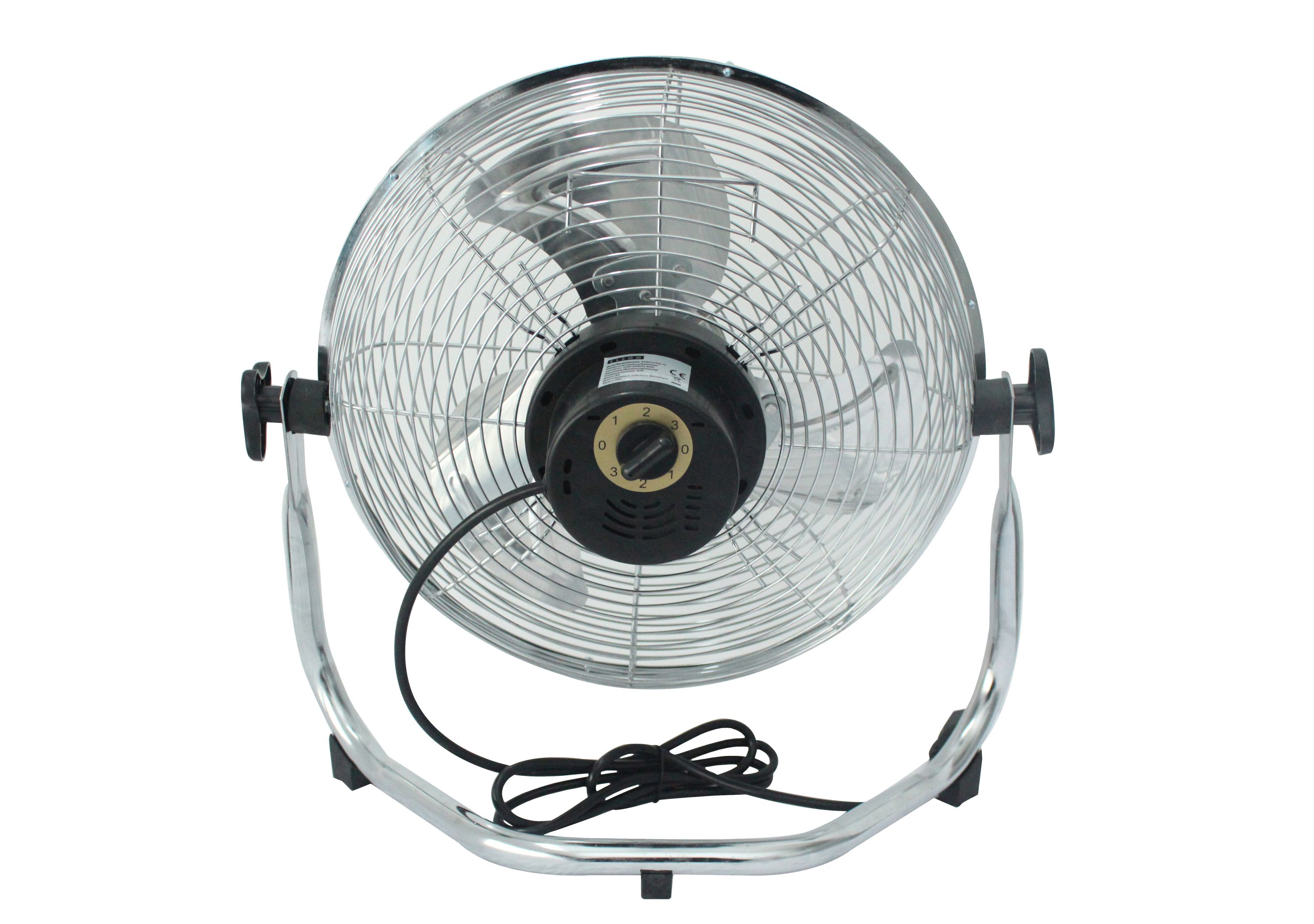 Bodenventilator 30 cm chrom