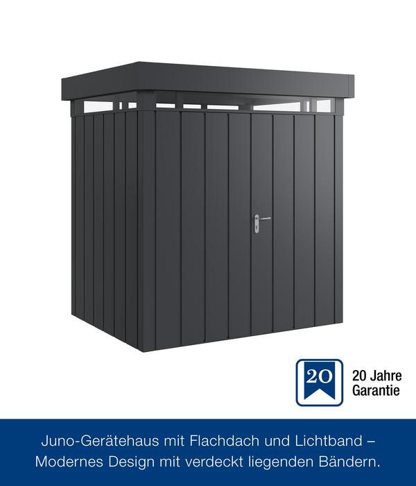 Hörmann Metallgerätehaus Juno mit Lichtband