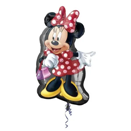 amscan Folienballon Super Shape Disney Minnie Mouse, ca. 48 x 81 cm