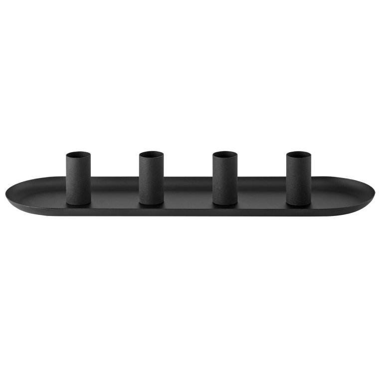 Blomus Loha kandelaar 37x11 Black