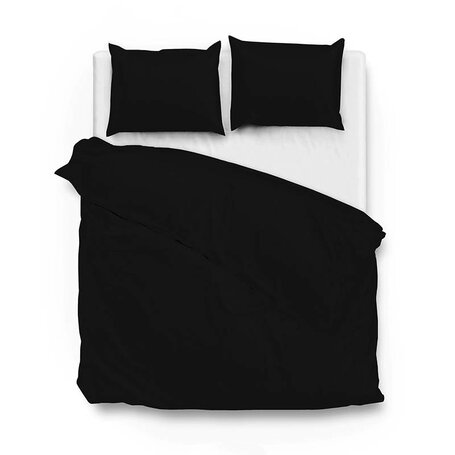 Dekbedovertrek Satinado - Night Black