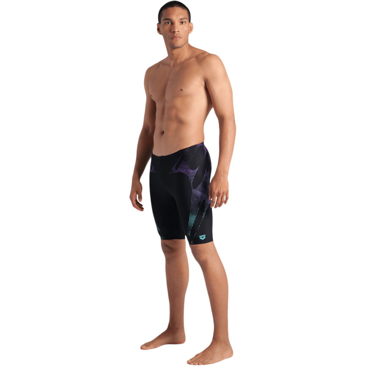 Arena Spider Web Long Badebukser Herre