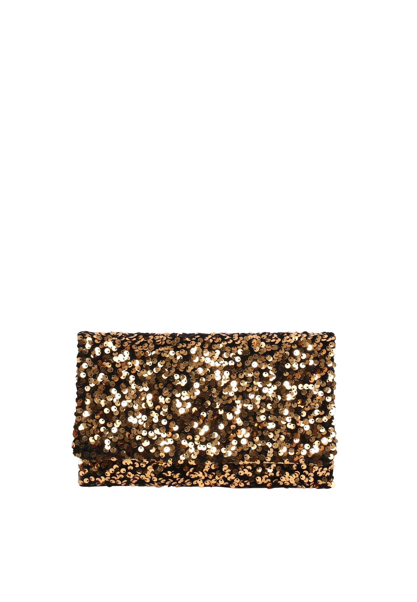 Clutch Leather Sequins Standard