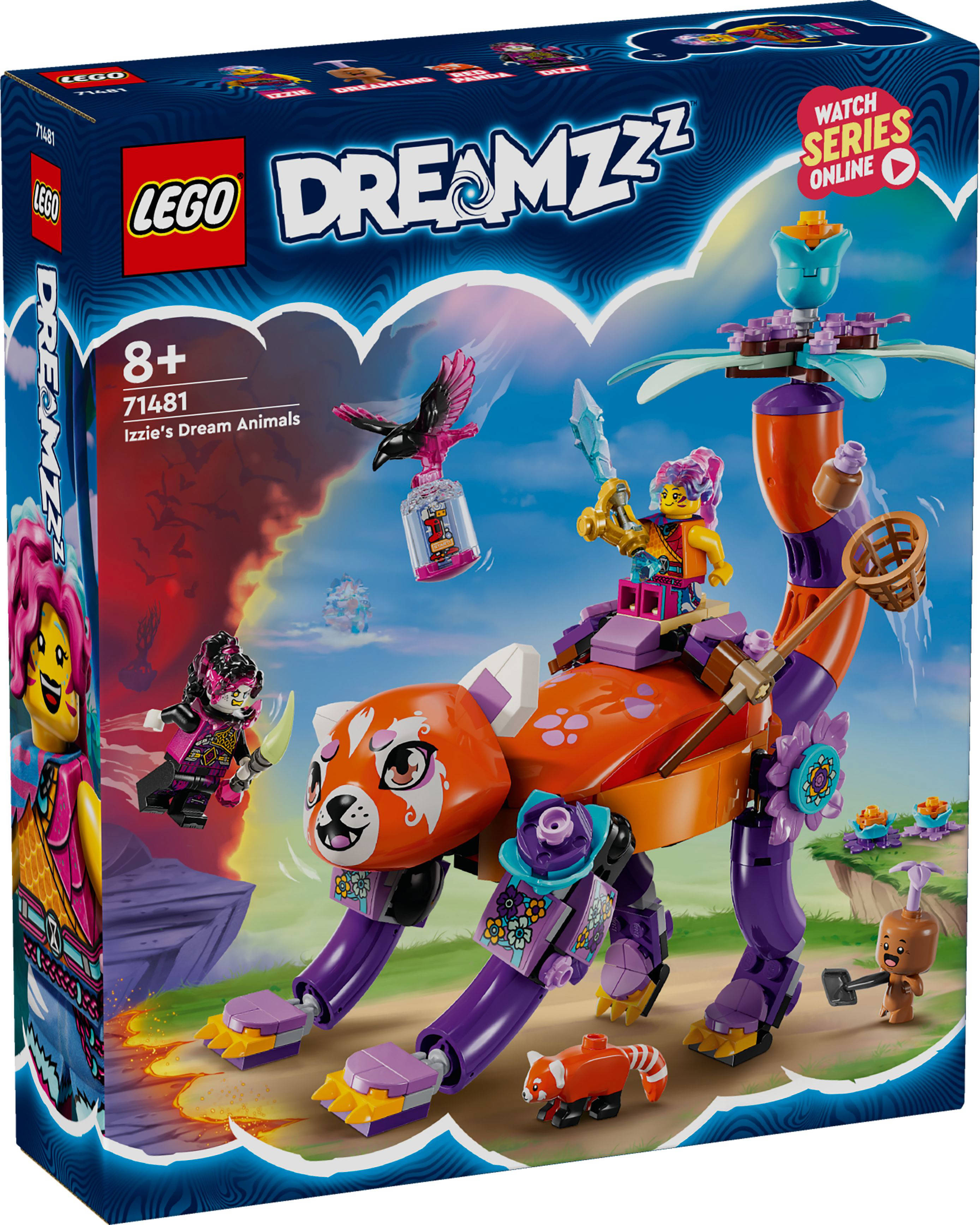 LEGO 2-in-1 Izzie's droomdieren met magisch ei Fantasie Speelgoed voor Kinderen 71481 DREAMZzz