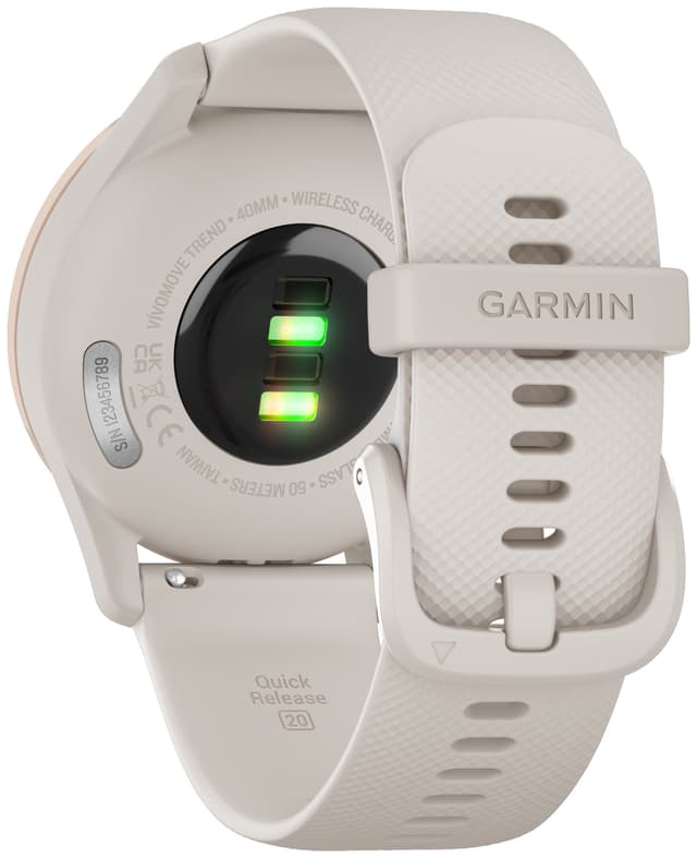 Garmin Vivomove Trend hybridur (cream/peach gold)