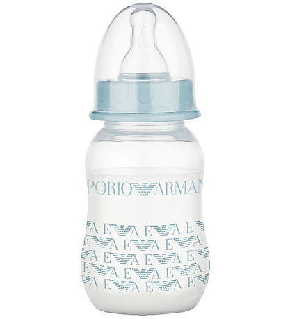 Emporio Armani Babyflasche - Kunststoff/Silikon - 130 ml - Hellb
