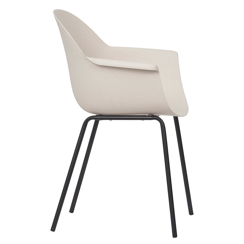 Tuinstoel Dorian kunststof creme