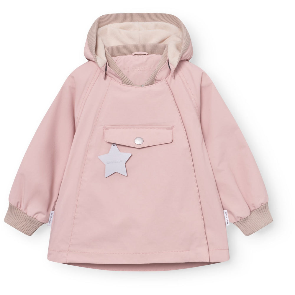 Køb Mini A ture Rose Smoke Matwai Fleece Lined Jacket. Grs