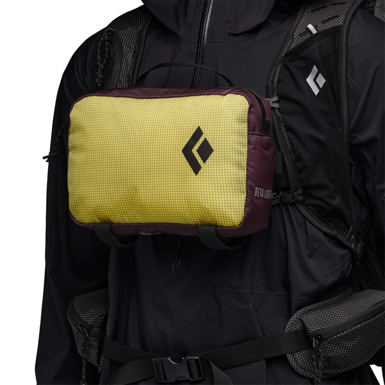 Black Diamond Betalight Pack Sattelite Bag Mulberry/Sunflare