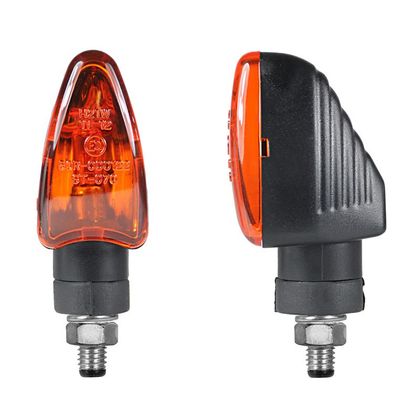 Clignotant Chaft BLADE (La paire) Universel - Noir / Orange