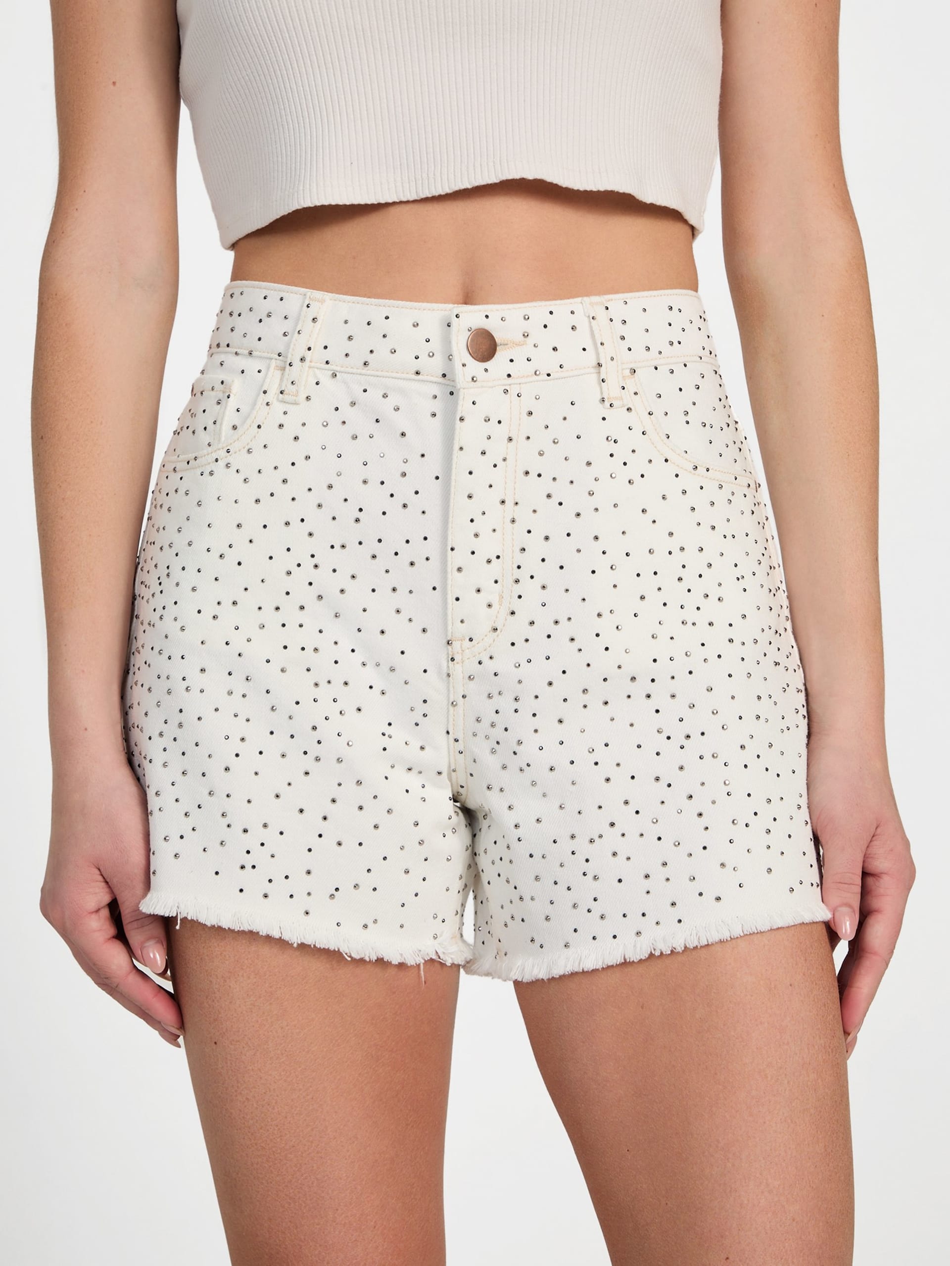 Shorts midi descontraídos