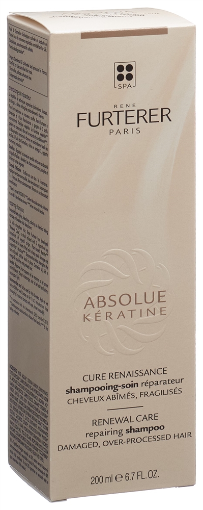 René Furterer Absolue Kératine Shampoo<br>200 ml, Flasche