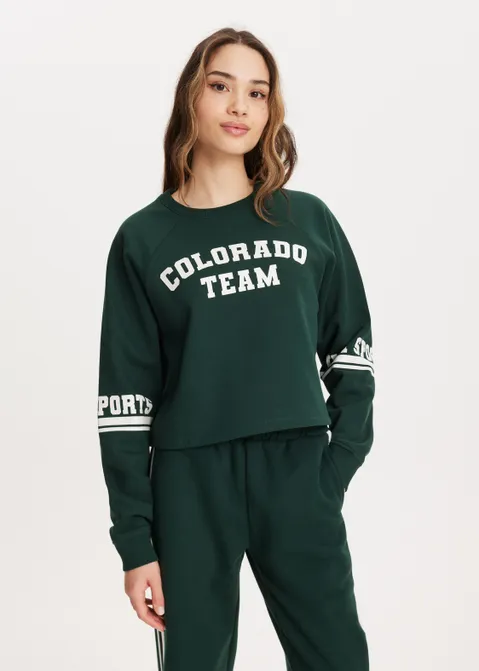 Sweater artwork groen (GRN.D)