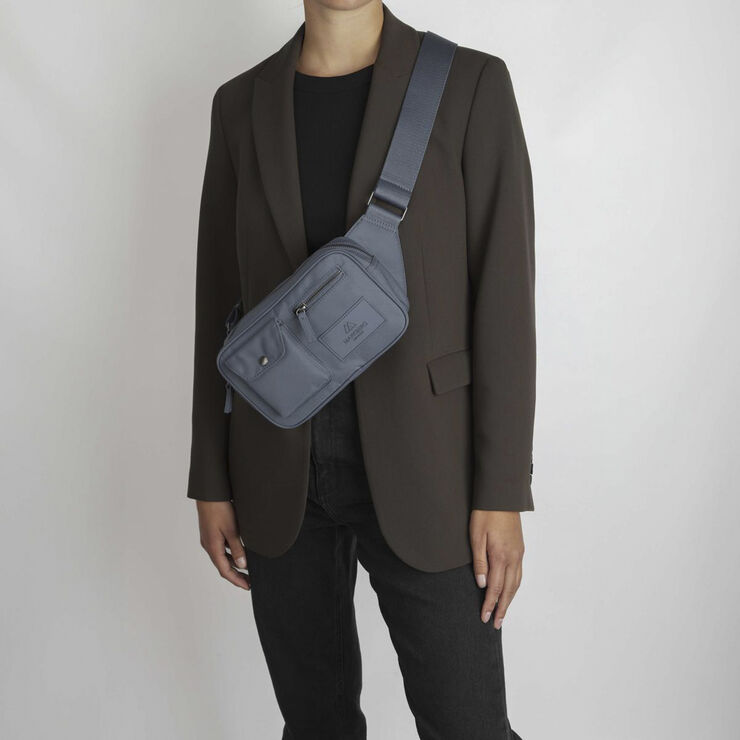 Markberg DarlaMBG Bum Bag, Monochrome Dusty blue