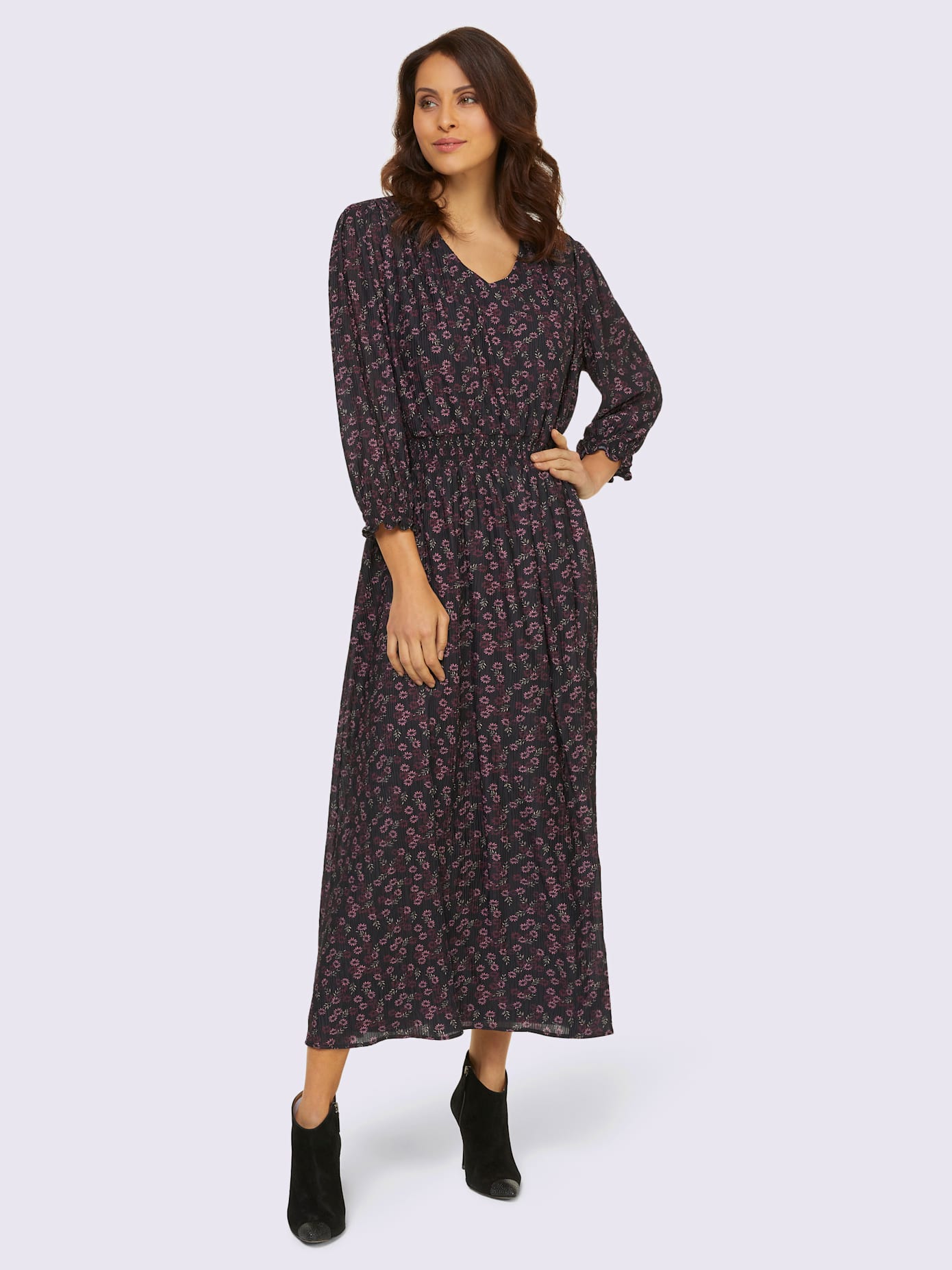 Robe en jersey tissu structuré de qualité