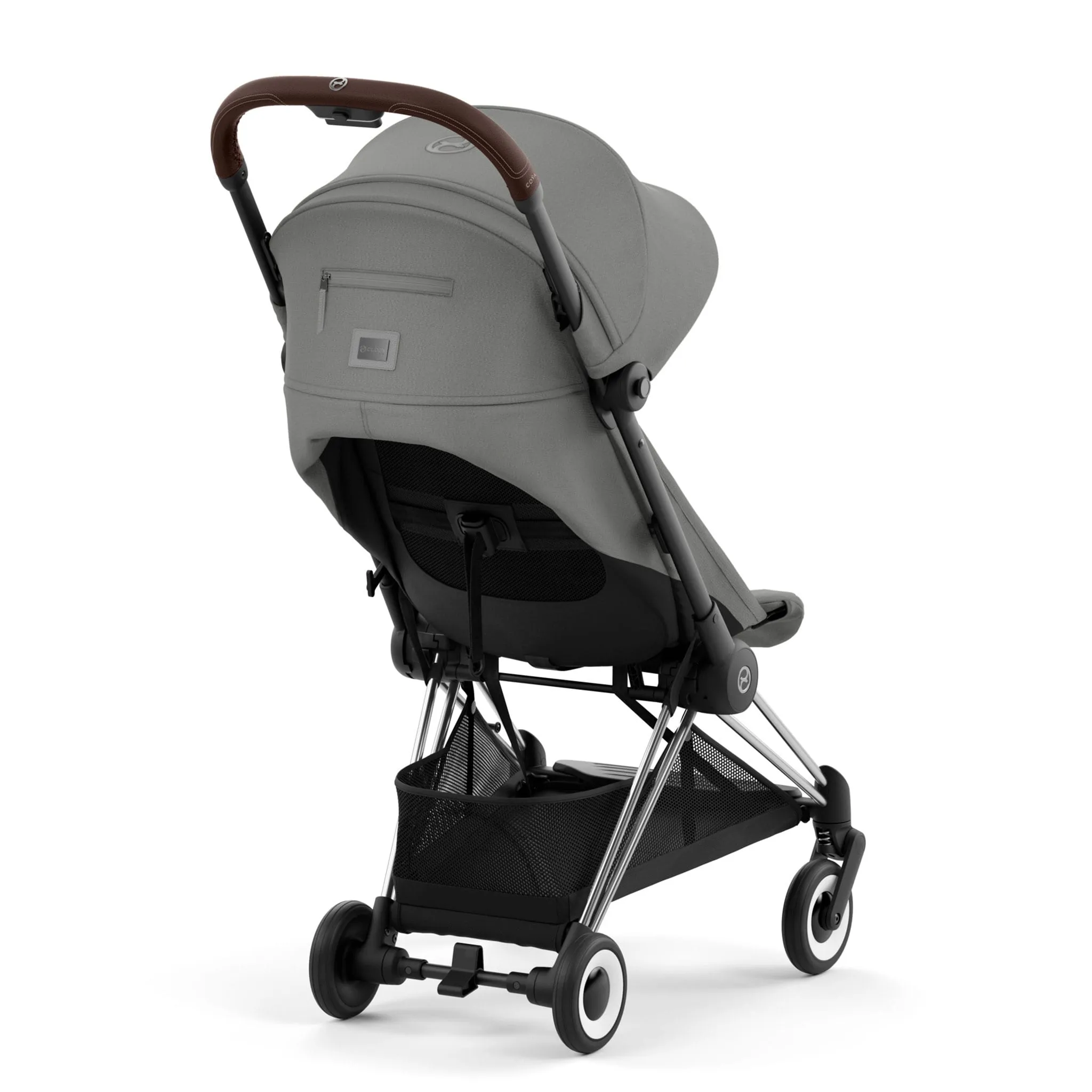 Cybex Poussette Coya - Cadre chromé avec siège gris mirage
