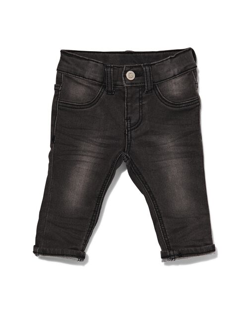 jog denim bébé noir