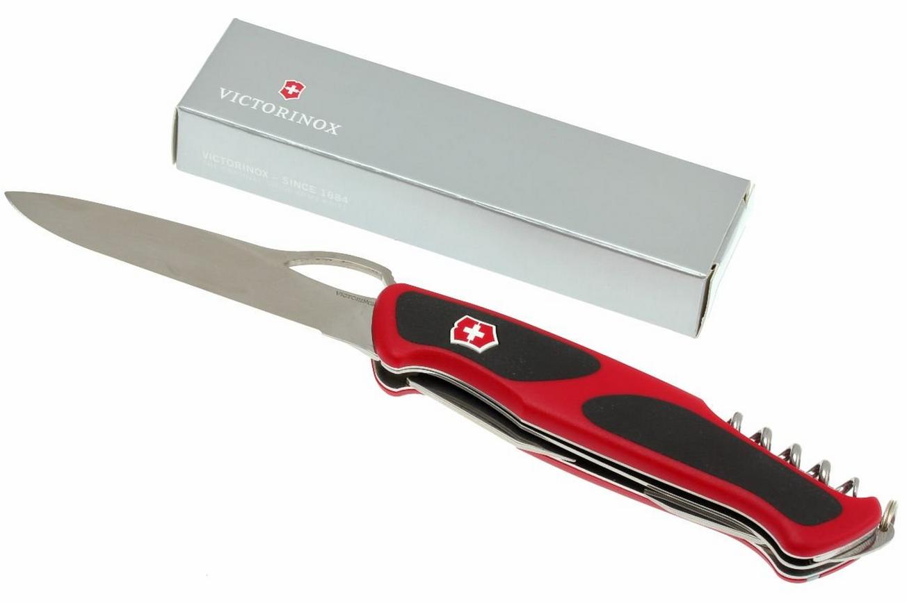 Victorinox Rangergrip 61 rood-zwart 0.9553.MC Zwitsers zakmes