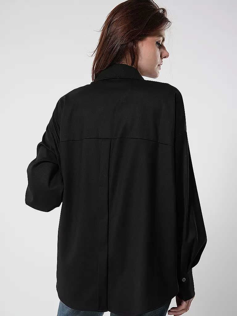 DRYKORN Bluse Oversized Fit LYSILA  schwarz