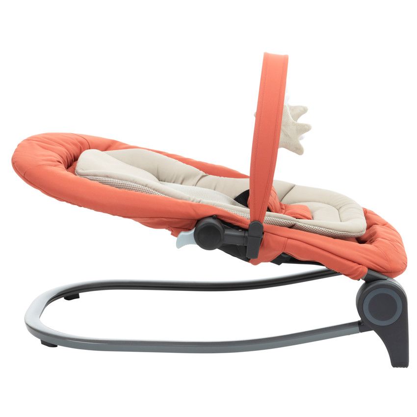 Transat avec arche de jeux Sluggy - Terracotta - Ecru